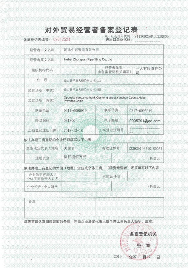 蜜桃麻豆WWW久久久国产精品管道-对外贸易经营备案表